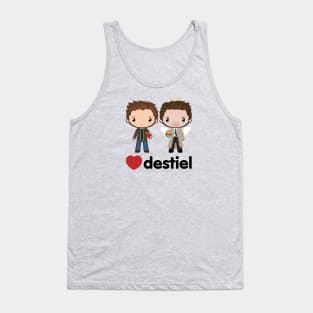 Destiel - I ship it 2 Tank Top